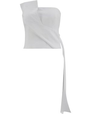 Ma Mulier Wing Bustier - White
