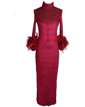 Jennafer Grace Catroux Dress - Red