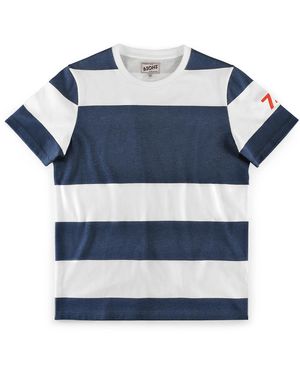 &SONS Trading Co Stripe T-Shirt - Blue