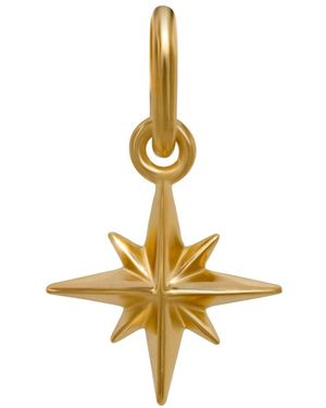 Jovonna London Star Charm Necklace - Metallic