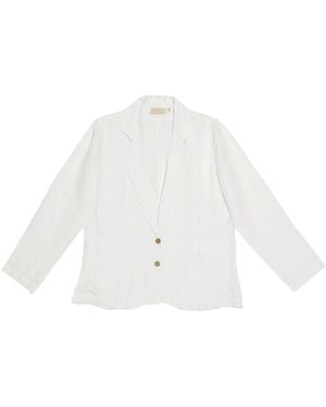 REISTOR The She's Everything Hemp Blazer - White