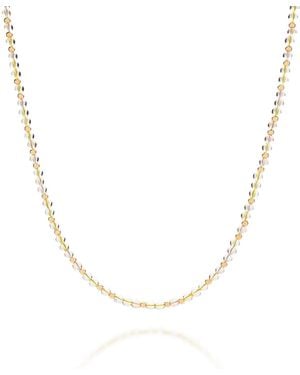 Nellou Jewellery Jewel Bead November Birthstone Necklace Plated Sterling - Metallic