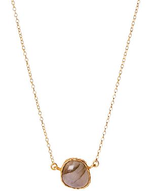 Christina Greene Delicate Necklace - Metallic