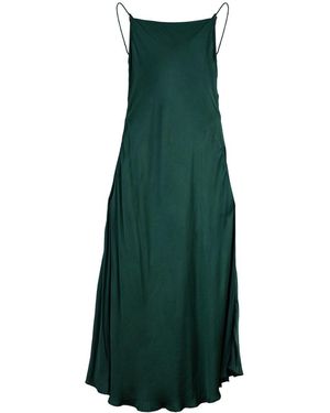 Lo Neel Ely Maxi Slip Dress - Green