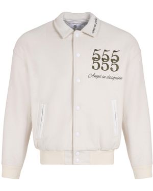 The Gt Atelier Classic Bomber Jacket - White