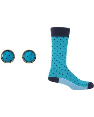 Peper Harow - Made in England Groom's Set - Blue