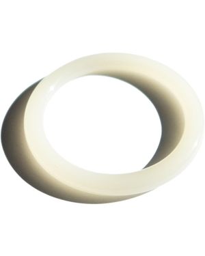 seree 1994 Off Thin Jade Bangle - Metallic
