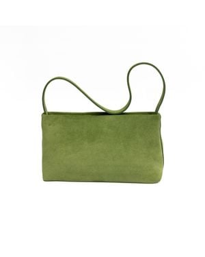 Jurgi Brand Kaita Multi-Way Suede Bag — Sage - Green