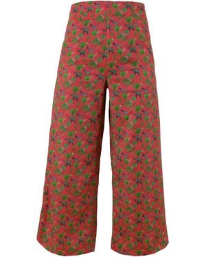 My Pair Of Jeans Jaipur Wide-Legs - Red