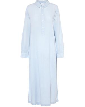 Nudea The Maxi Shirt - Blue