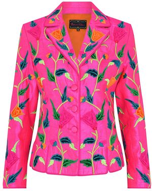 Beatrice von Tresckow Cormor Revere Jacket - Pink