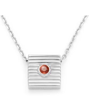 Kouree 'Braver Than You Think' Necklace Pendant Charm - White