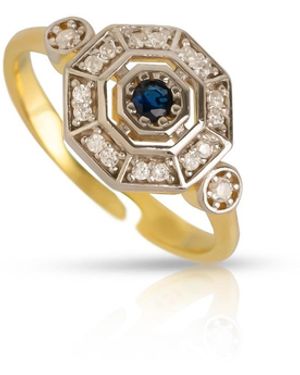 Ep Designs Fiona Adjustable Ring - Metallic