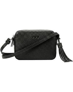 Get the Gallop Double Zip Crossbody Bag - Black