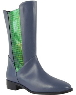 Moon D'elle Alba Boots - Blue