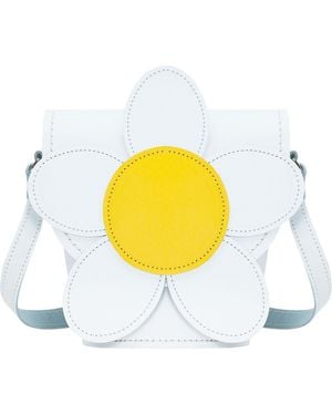 Zatchels White - Yellow