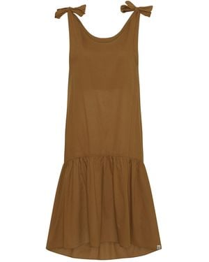 GROBUND The Dagmar Dress - Brown