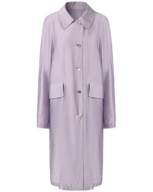 FRONT ROW SHOP Zephy Trench Ash - Purple