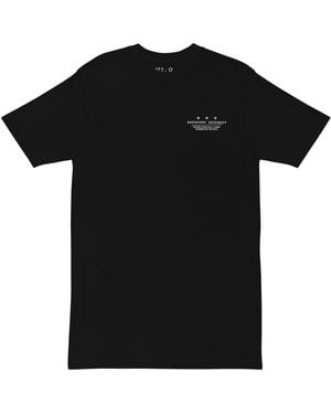 Anchor and Crew Gustatory Originals Good Taste. Heavy Cotton Embroidered T-Shirt - Black