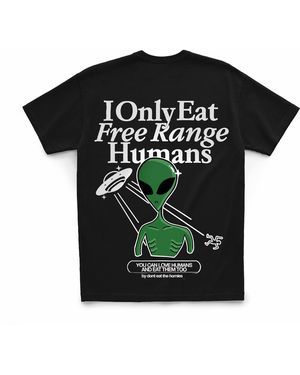 Dont Eat the Homies Alien Tee - Black