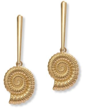 A Weathered Penny Suri Studs - Metallic