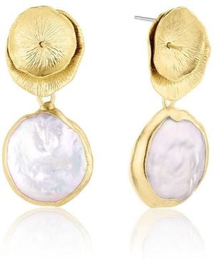 SET & STONES Reese Earrings - Metallic