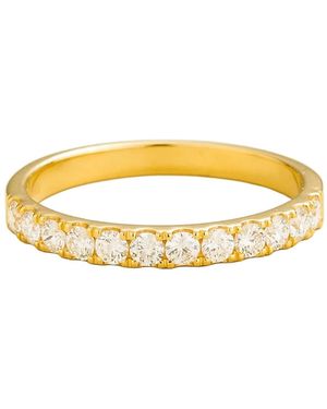 Juvetti Salto Diamond Half Eternity Ring - Metallic