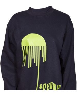 SOHUMAN Reain Organic Cotton Sweatshirt - Blue
