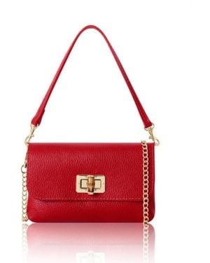 Betsy & Floss Jesi Handbag And Clutch Bag - Red