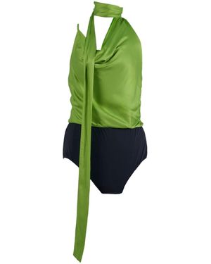 The Ethos Studio Eira Bodysuit - Green