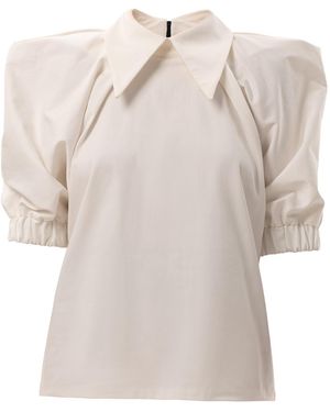 Julia Allert Designer Blouse - White