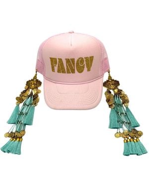 Julia Clancey Fancy Clancey Tassel Dream Trucker Cap - Green