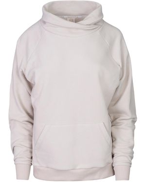 Oh!Zuza Neutrals Cotton Turtleneck Sweatshirt - Grey
