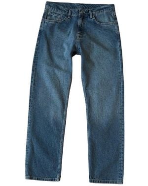Walter Denim Limited Mid Wash Dead Straight Jean - Blue