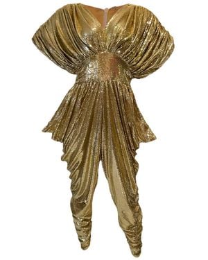 Julia Clancey Zowie En Sequin Jumpsuit - Green
