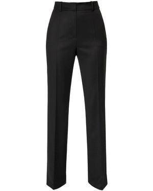 AGGI by HALEWSKI Kyle High Waisted Trousers- Long - Black