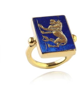 Ece London The Nemean Lion Ring - Blue
