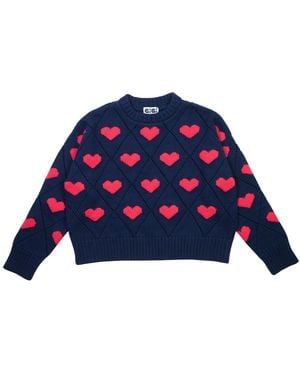 Gigi Knitwear Love Jumper - Blue
