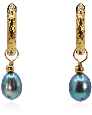 Marquise Swim Earrings - Blue