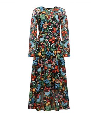 MATSOUR'I Midi Dress Jolin - Multicolor