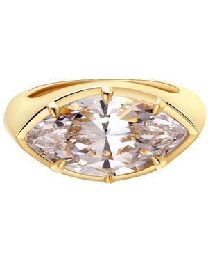 Onewildone Cherry On Top Marquise Pinky Ring - Metallic