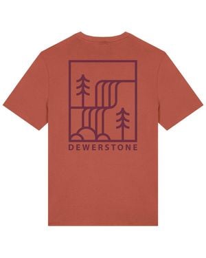Dewerstone Cascade Organic Cotton T Shirt - Red
