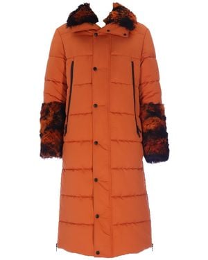 Von Der Sebastian Paolo Puffer Coat - Orange