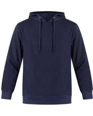 Known Supply 100% Organic Cotton Fleece Hoodie - Blue
