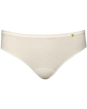 Zd - Zero Defects Neutrals Mid-Rise Diana Briefs - Natural