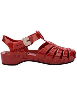 Melissa Possession Pescura Heel X Scholl - Red