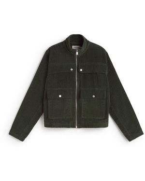 Thinking Mu Corduroy Celia Jacket - Black