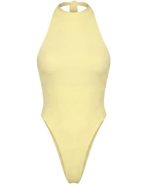 Khéla the Label Don'T Stare Bodysuit - Yellow