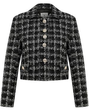 Ilvi Bauer- Tweed Jacket - Black