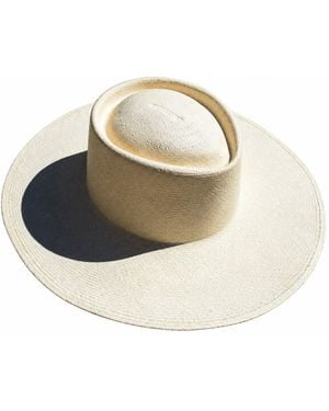 Taka Neutrals Artisan Chalan Hat - Metallic
